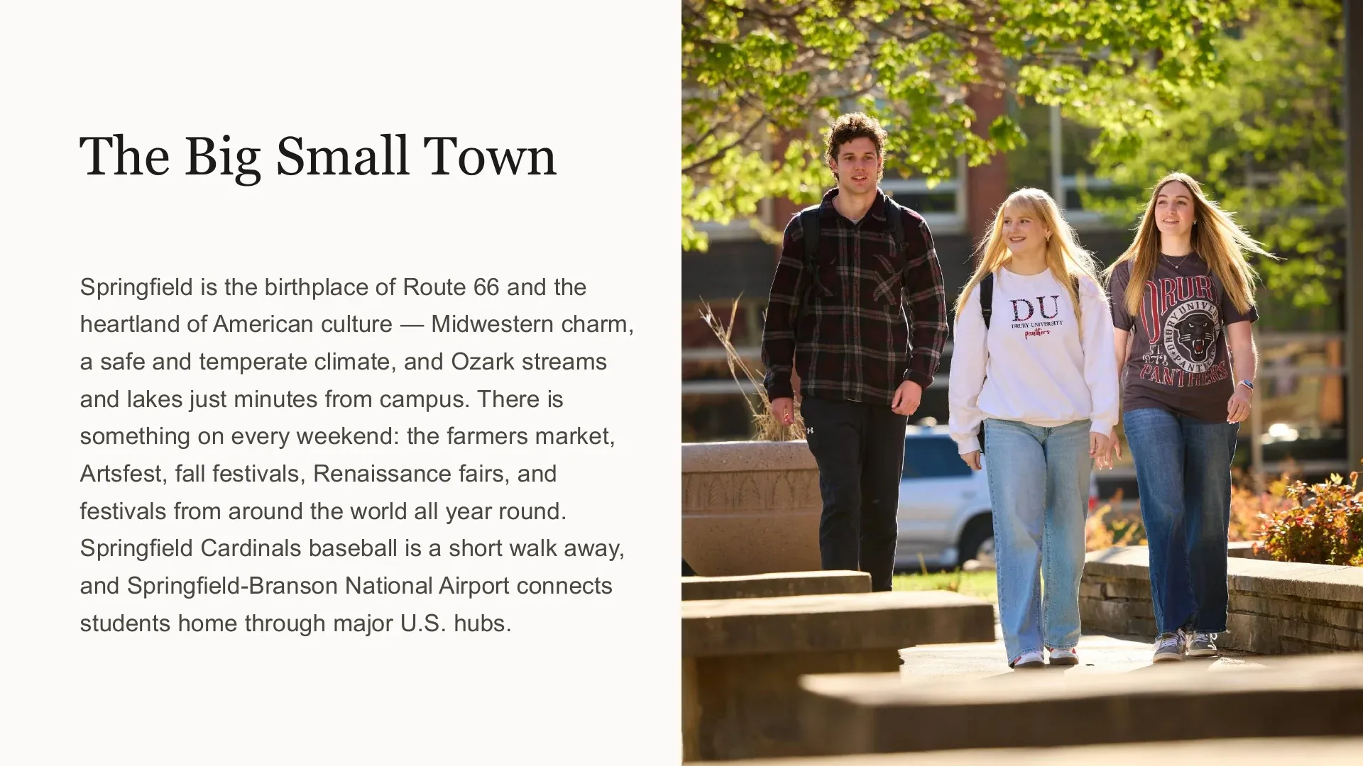 Slide 9: The Big Small Town