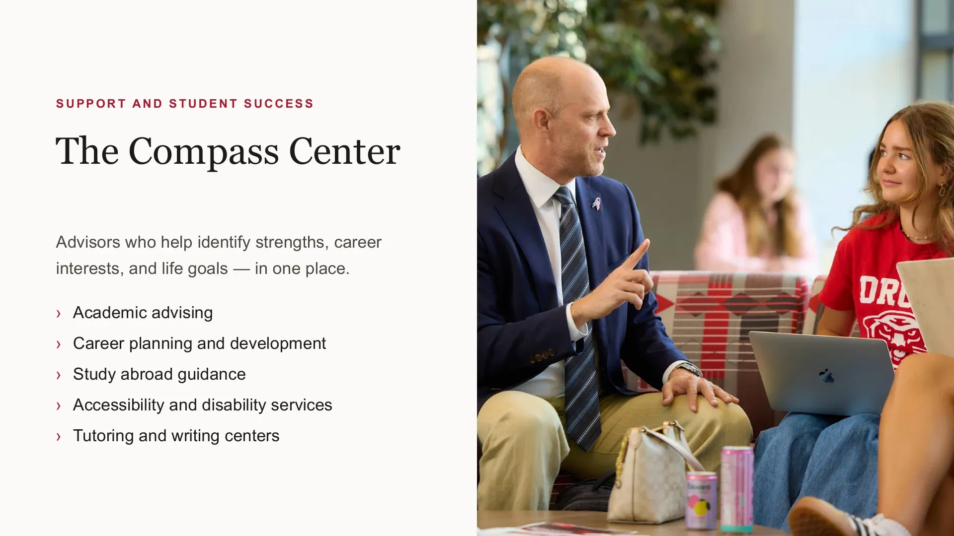 Slide 14: The Compass Center